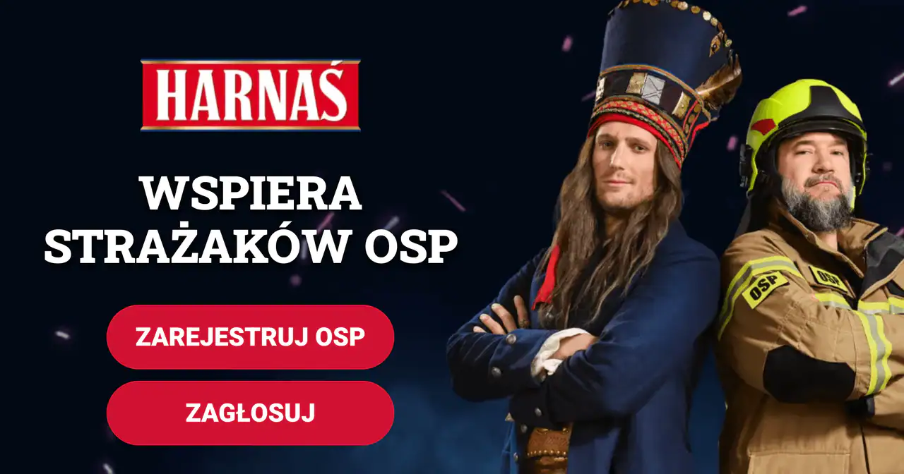 Oddaj głos dla OSP w plebiscycie "Harnaś wspiera OSP"