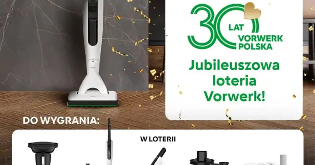 Wielka Loteria Jubileuszowa Vorwerk ruszyła!