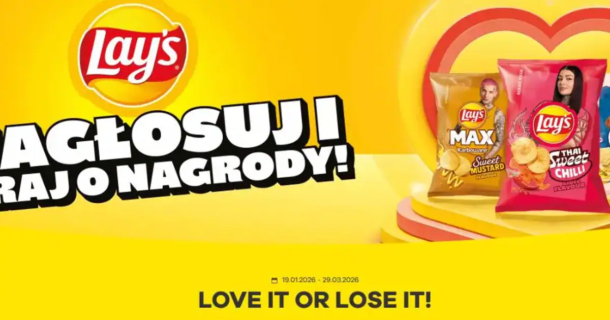 Ruszyła promocja Lay's „Lay’s Love it or lose it” 