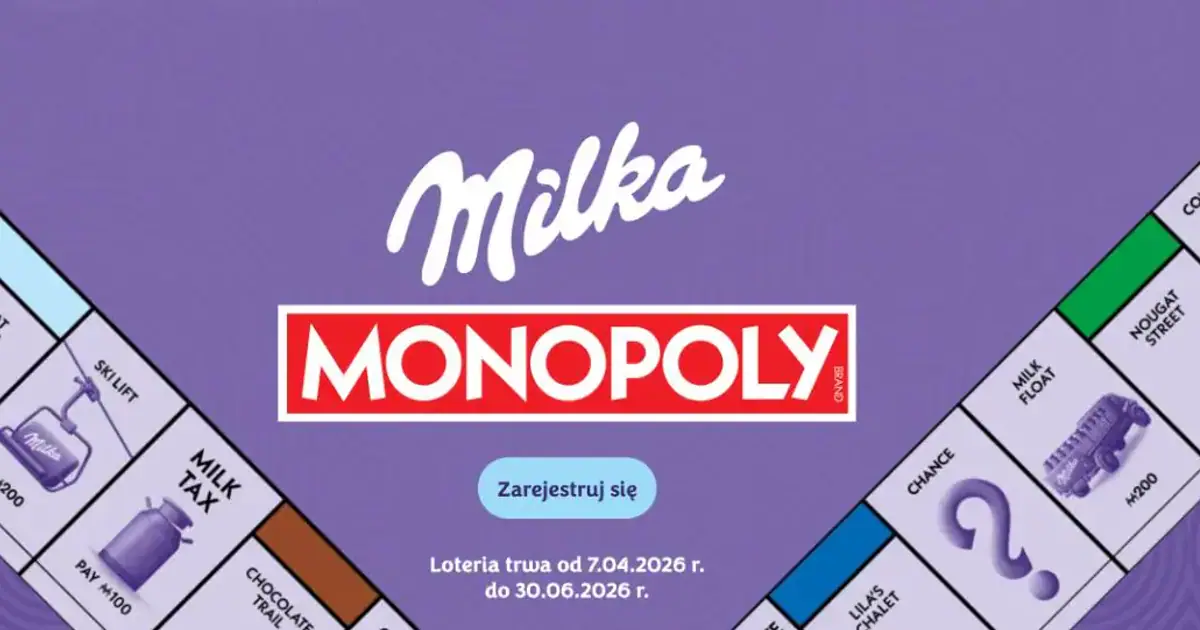 Loteria Milka "Wykorzystaj swoją szansę!" - wygraj do 100 000 zł