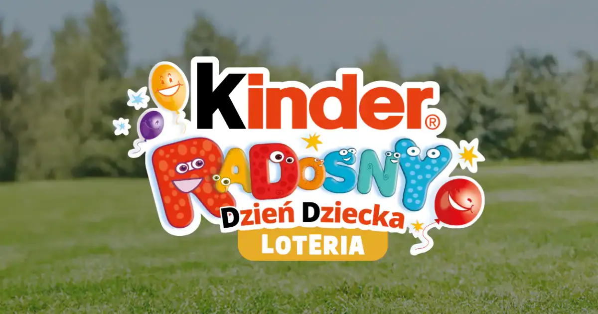 Loteria Kinder "Radosny Dzień Dziecka" – wygraj vouchery Adidas do 5000 złotych