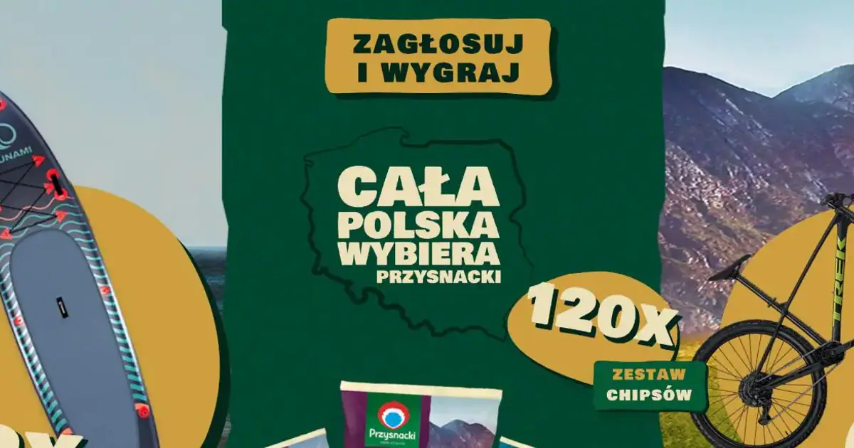 Loteria Przysnacki "Cała Polska wybiera Przysnacki!" – głosuj na ulubiony smak i wygrywaj nagrody