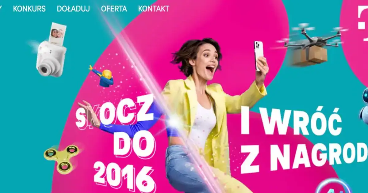 Konkurs T-Mobile "2026 to nowy 2016" - wróć wspomnieniami i wygraj aż 30 tys. złotych