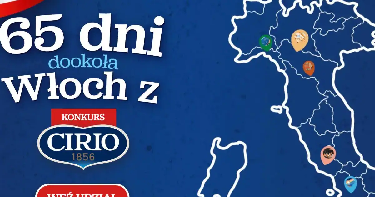 Konkurs Cirio oferuje voucher na 10 tys. zł i walizki do wygrania