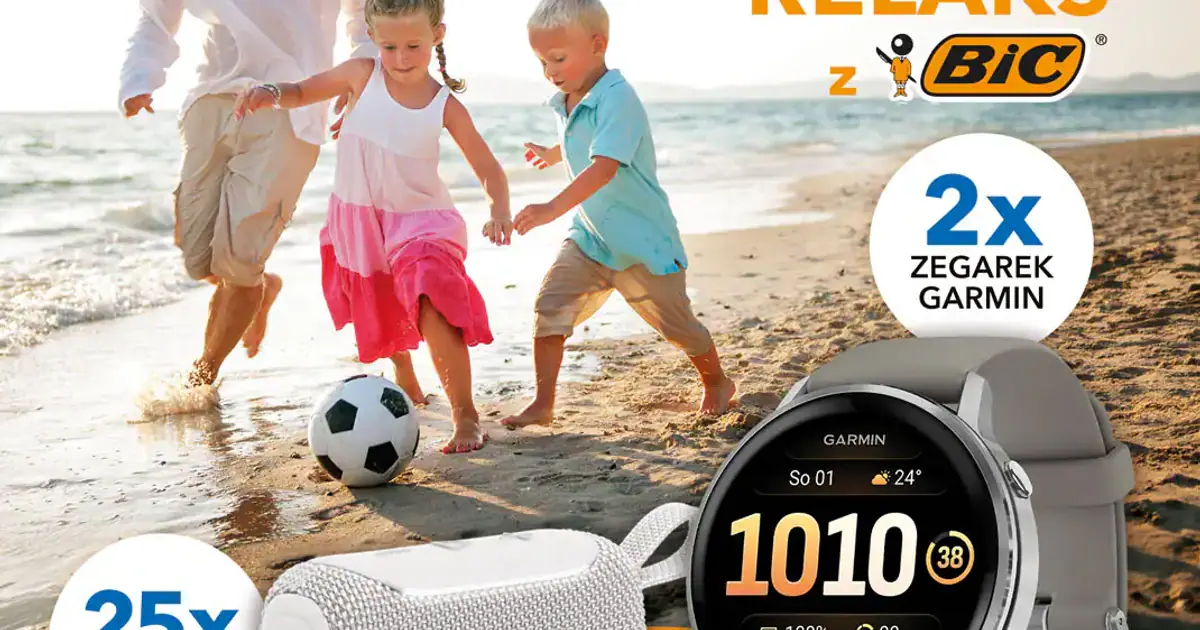 Konkurs BIC x E.Leclerc: smartwatche i głośniki do wygrania do 12 lipca