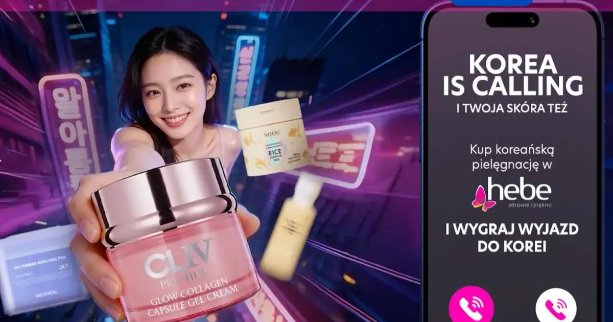 Konkurs K-Beauty z wyjazdem do Korei. Jak wygrać za zakupy w Hebe