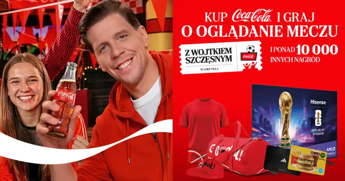 Loteria Coca-Cola z nagrodami na FIFA World Cup 26 trwa do lipca