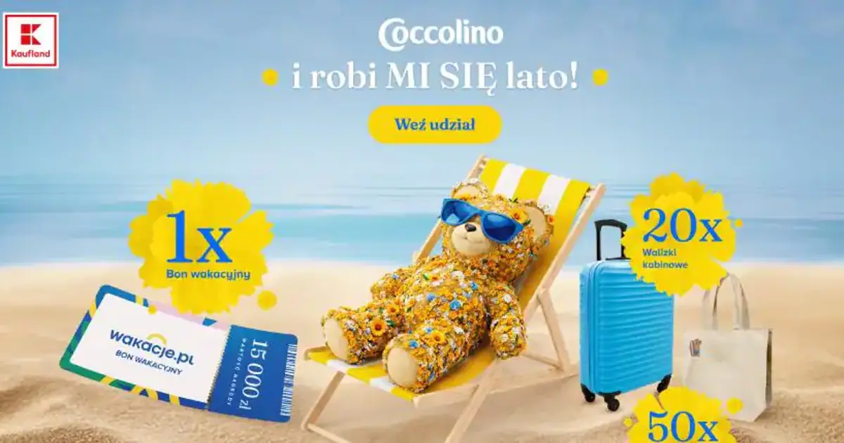 Konkurs Coccolino w Kaufland: wygraj voucher na 15 000 zł i walizki
