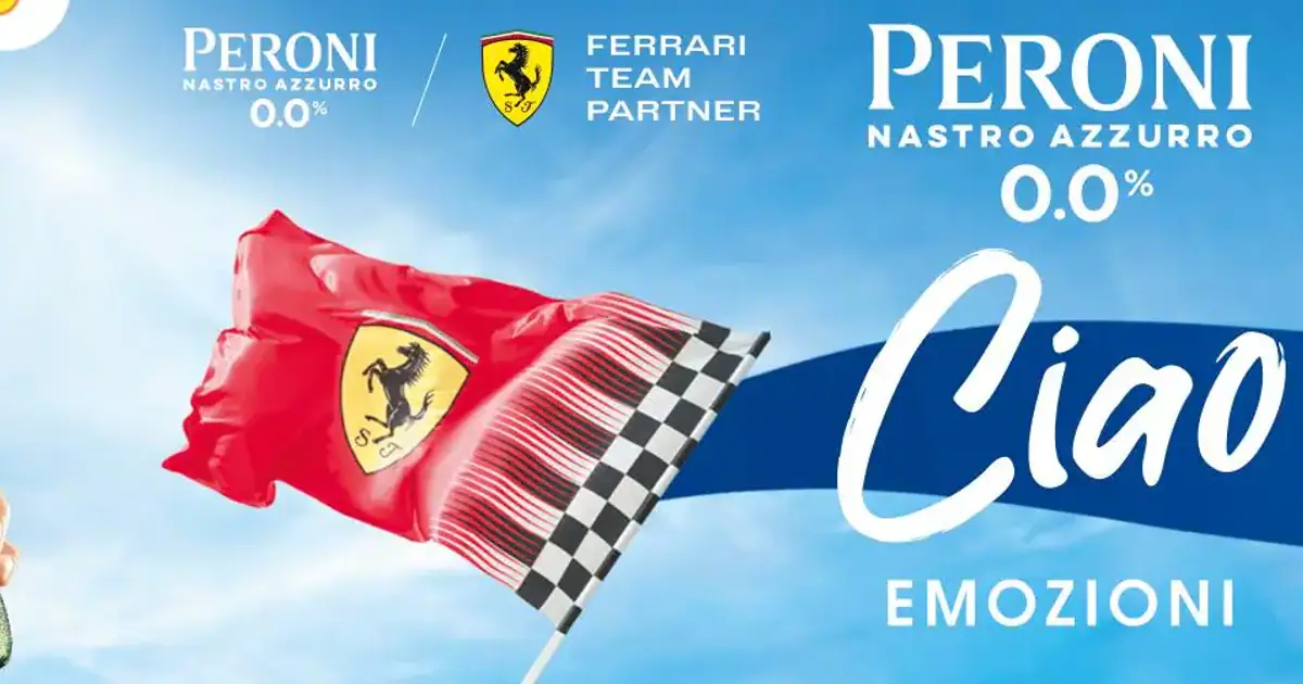 Konkurs Peroni x Biedronka: wyjazdy do Włoch i gadżety Ferrari do wygrania