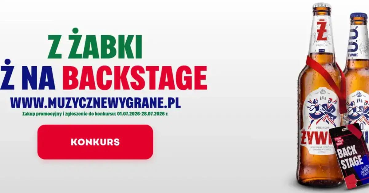 Konkurs Żywiec x Żabka: wygraj bilety na Męskie Granie i dostęp do backstage'u