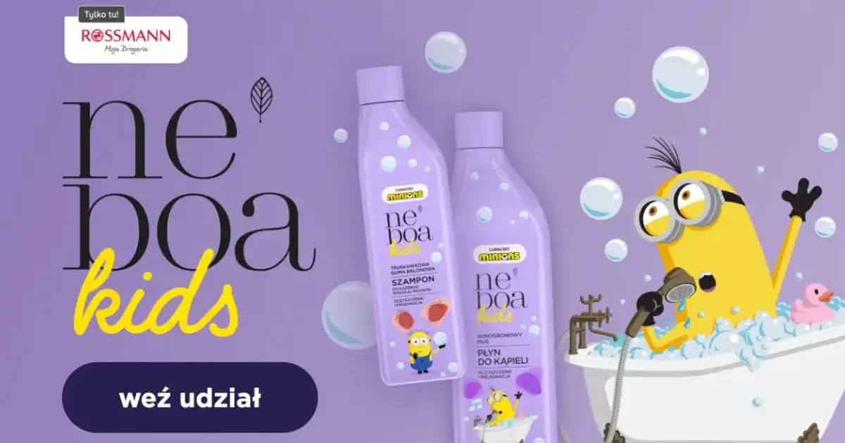 Loteria Neboa x Rossmann z biletami do kina do wygrania