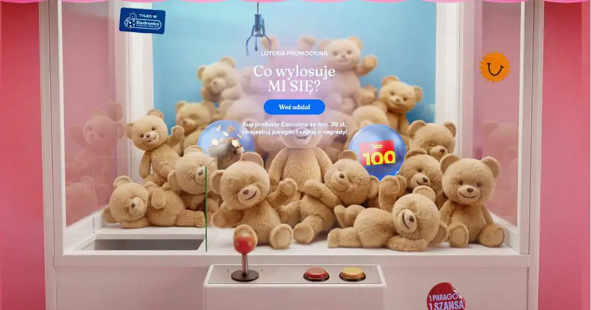 Loteria Coccolino x Biedronka z voucherami wakacyjnymi do 20 tys. zł