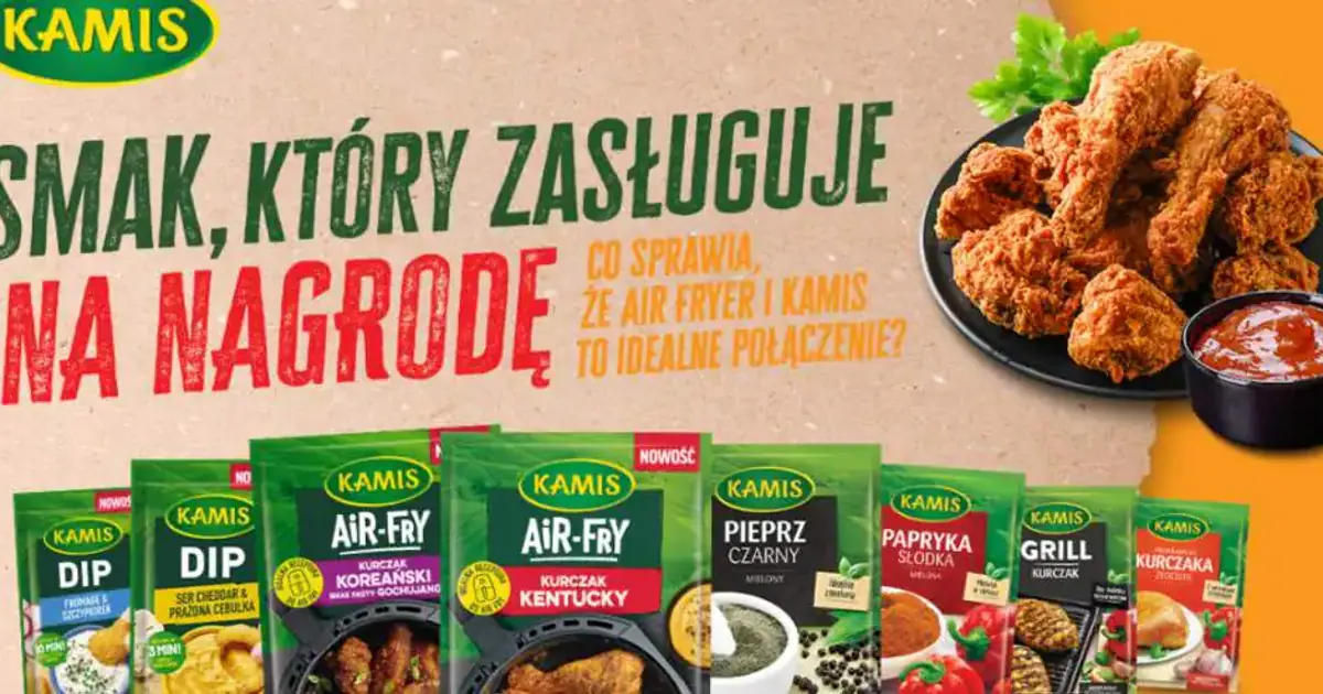 Konkurs Kamis x Hitpol: wygraj Air Fryer Philips i bony do lipca