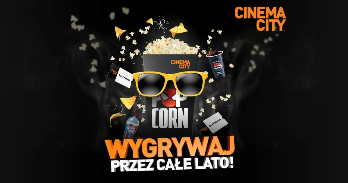Cinema City rozdaje nagrody przez całe lato – zbieraj punkty za każdy zakup