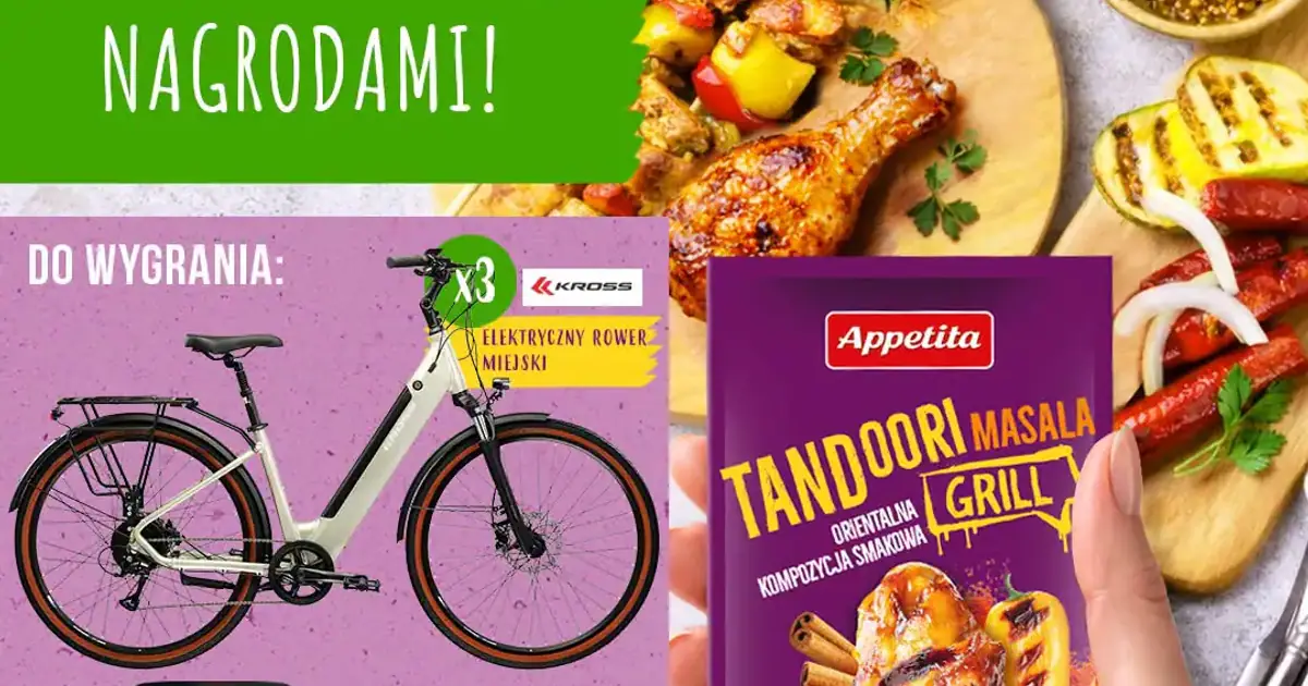 Konkurs Appetita x Dino do 12 sierpnia: wygraj rower elektryczny i frytownicę