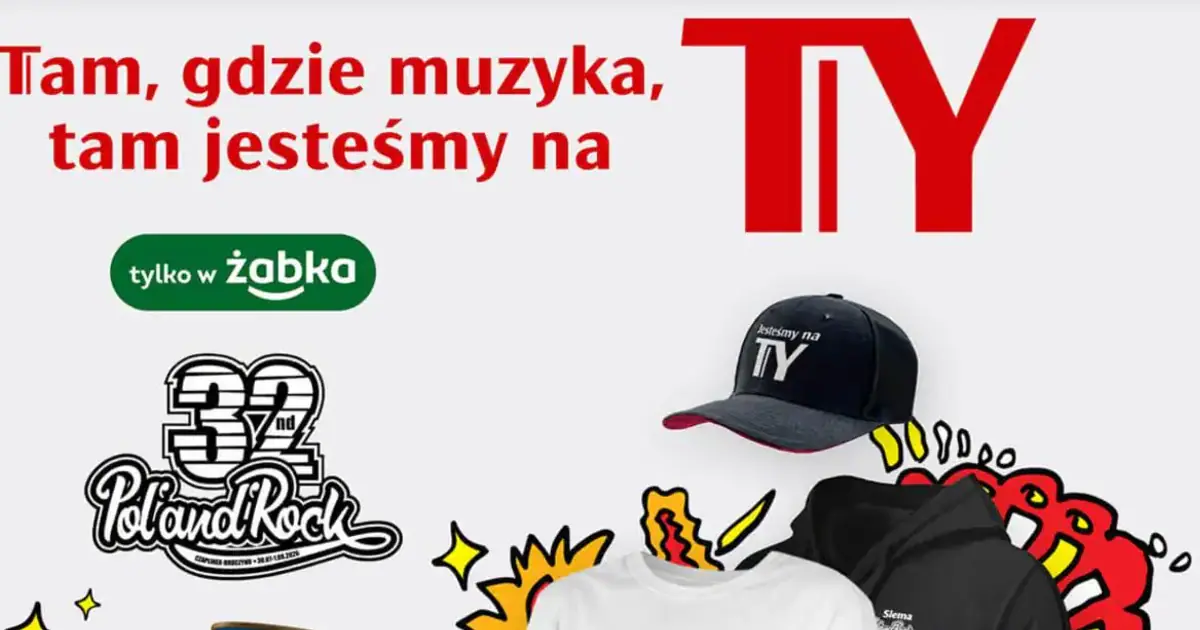 Konkurs Tyskie x Żabka z brandowanymi zestawami Pol'and'Rock do wygrania