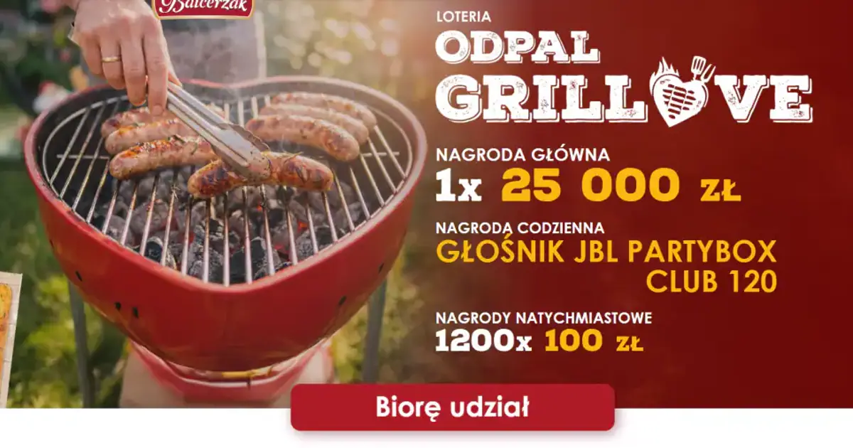 Loteria Balcerzak rozdaje 25 000 zł i głośniki JBL do sierpnia