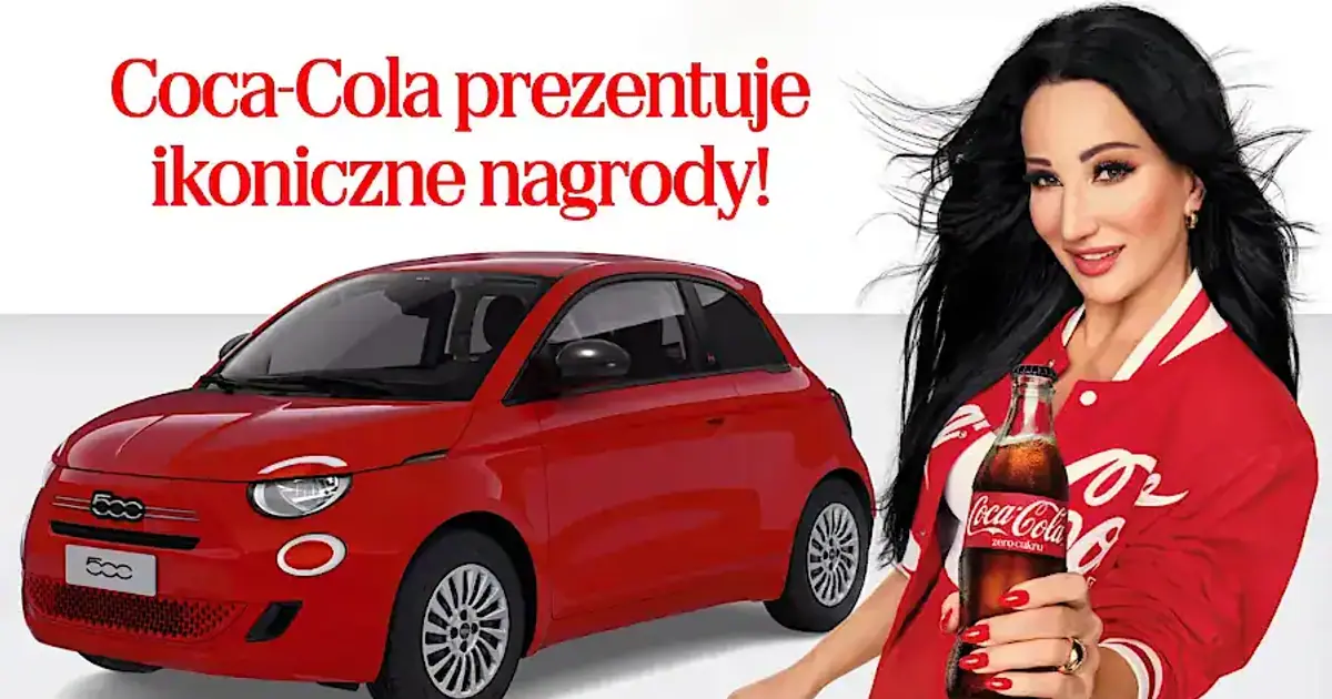 Loteria Coca-Cola x Biedronka Icon: wygraj samochód FIAT 500 do 14 sierpnia