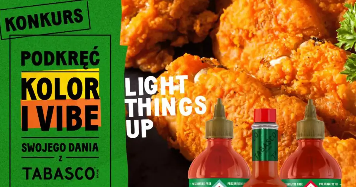 Konkurs TABASCO z Air Fryer i voucherami czeka na twoje kreatywne pomysły