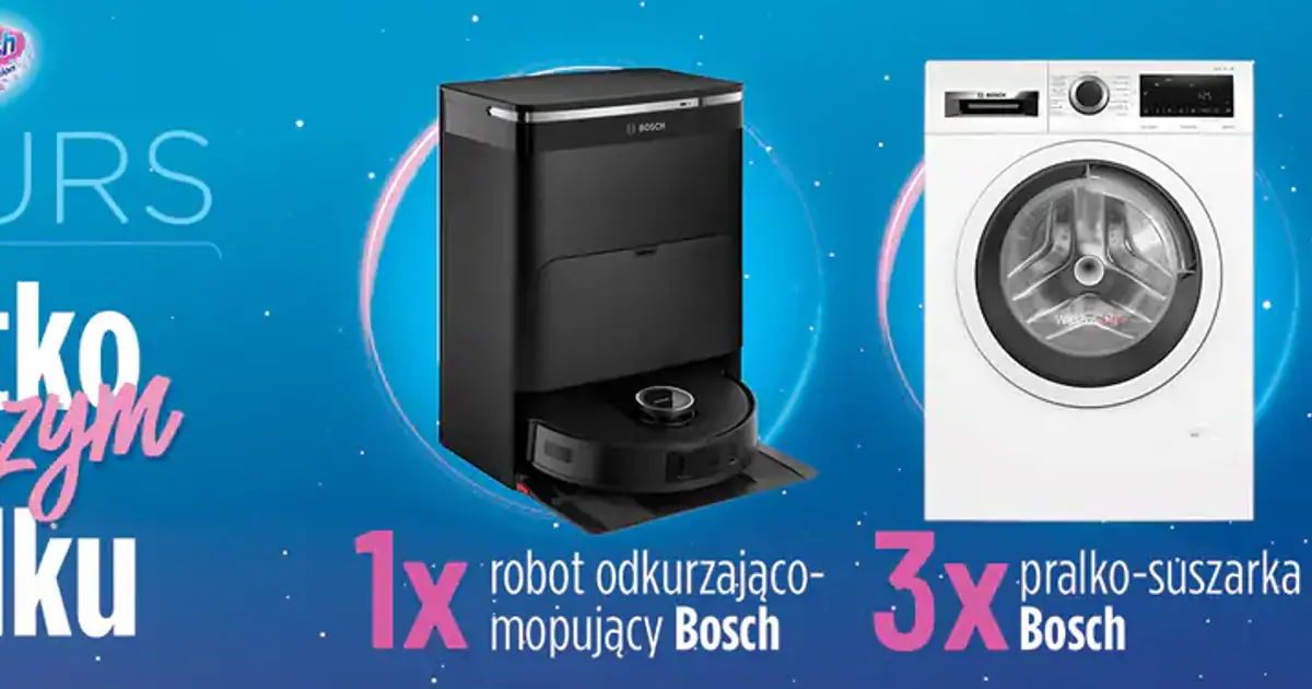 Konkurs Finish i Vanish w Intermarche: wygraj sprzęt Bosch do 12 sierpnia