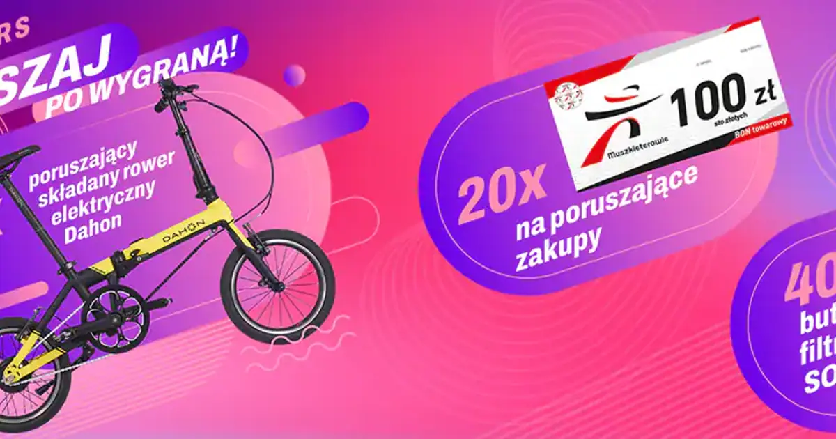 Konkurs Intermarché z elektrycznymi rowerami do wygrania