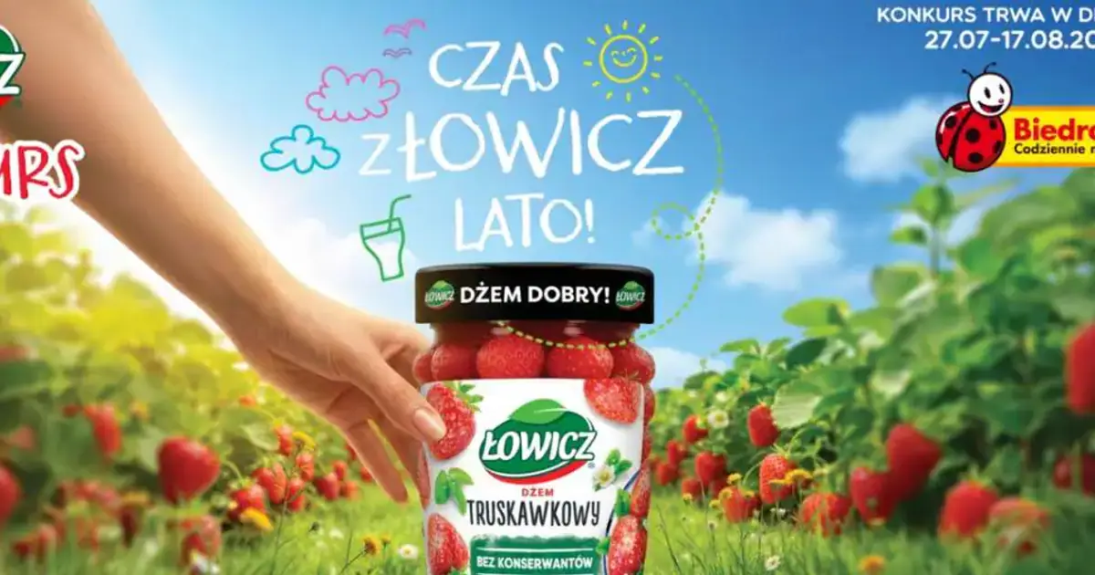Konkurs Biedronka i Łowicz z voucherem do Slowhop do wygrania