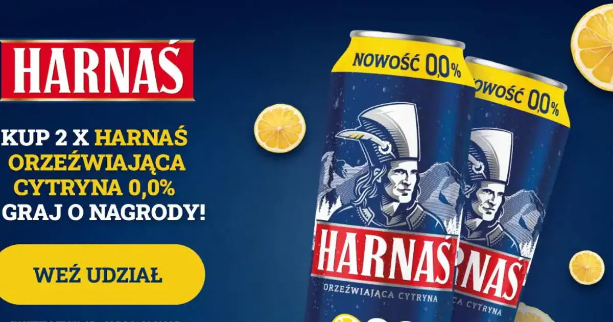 Konkurs Harnaś rozdaje bluzy i skarpetki za odpowiedź na pytanie