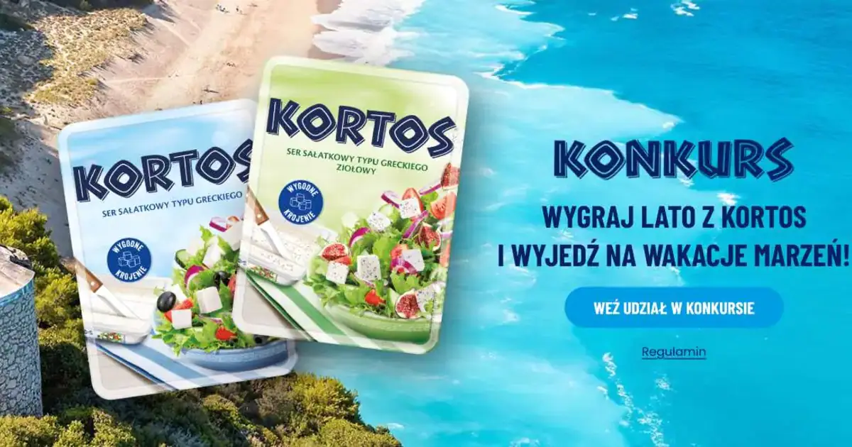Konkurs Kortos x Biedronka: wygraj wakacje za 15 tys. zł i karty podarunkowe
