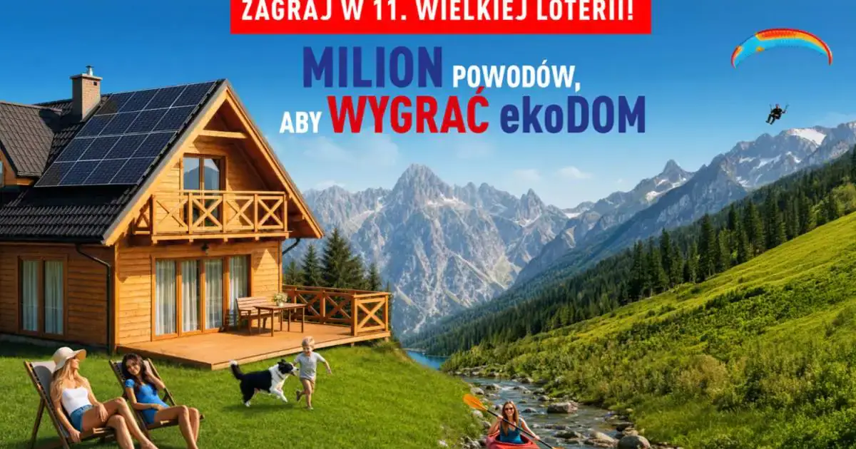 Wygraj ekoDOM w górach. Ruszyła loteria Almette z nagrodami za zakupy