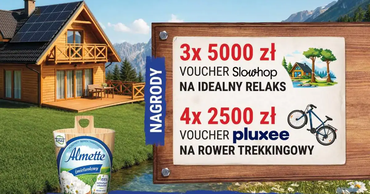 Wygraj vouchery do 5000 zł w konkursie Almette x Carrefour