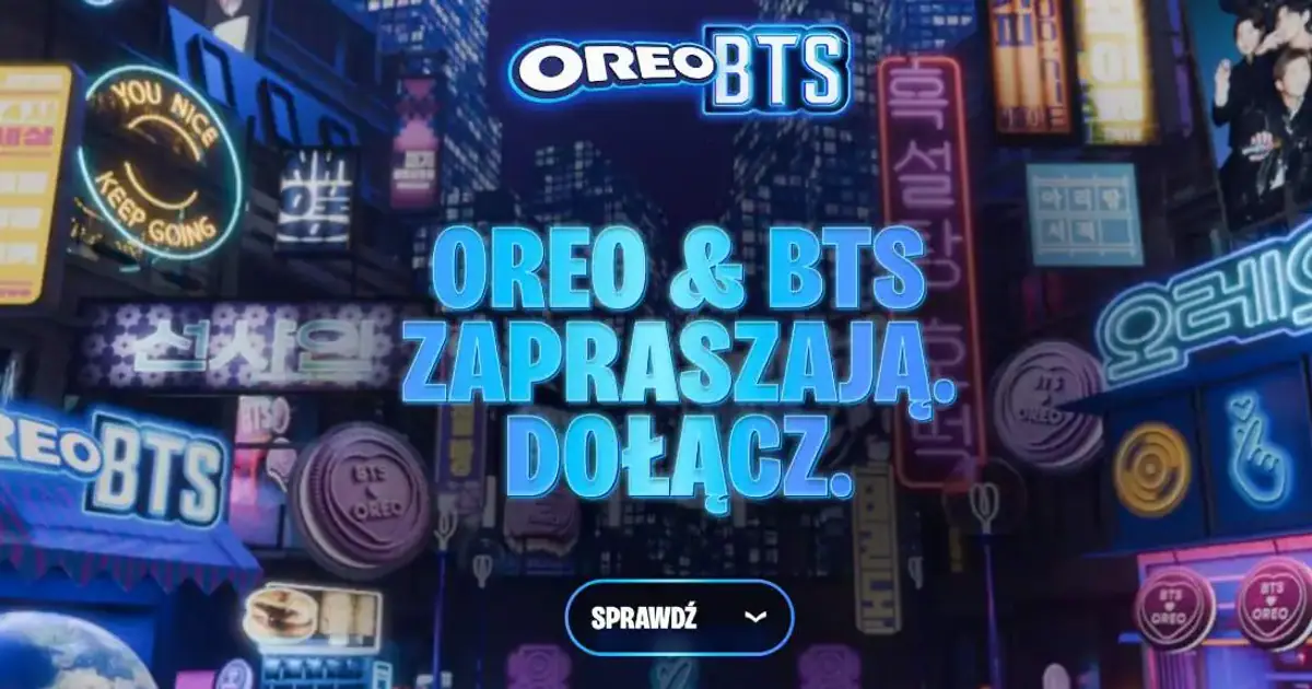 Wygraj wyjazd na festiwal w Las Vegas. Loteria Oreo x Żabka dla fanów BTS