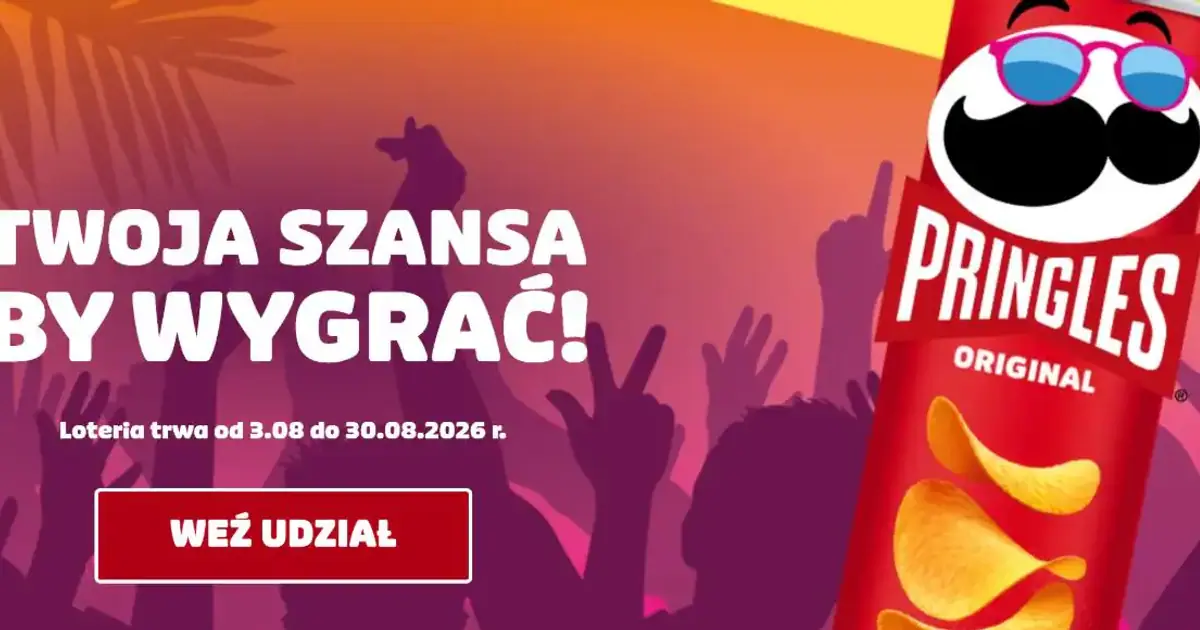 Wygraj do 10 000 zł w wakacyjnej loterii Pringles. Trwa do końca sierpnia