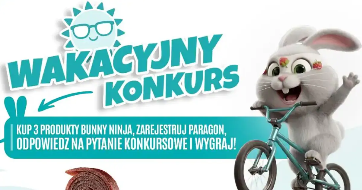 Wygraj rower lub bilety do Suntago w konkursie Bunny Ninja