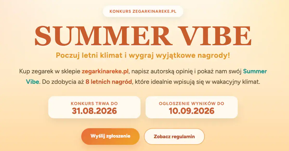 Wygraj zegarek Michael Kors i kosmetyki w akcji Summer Vibe