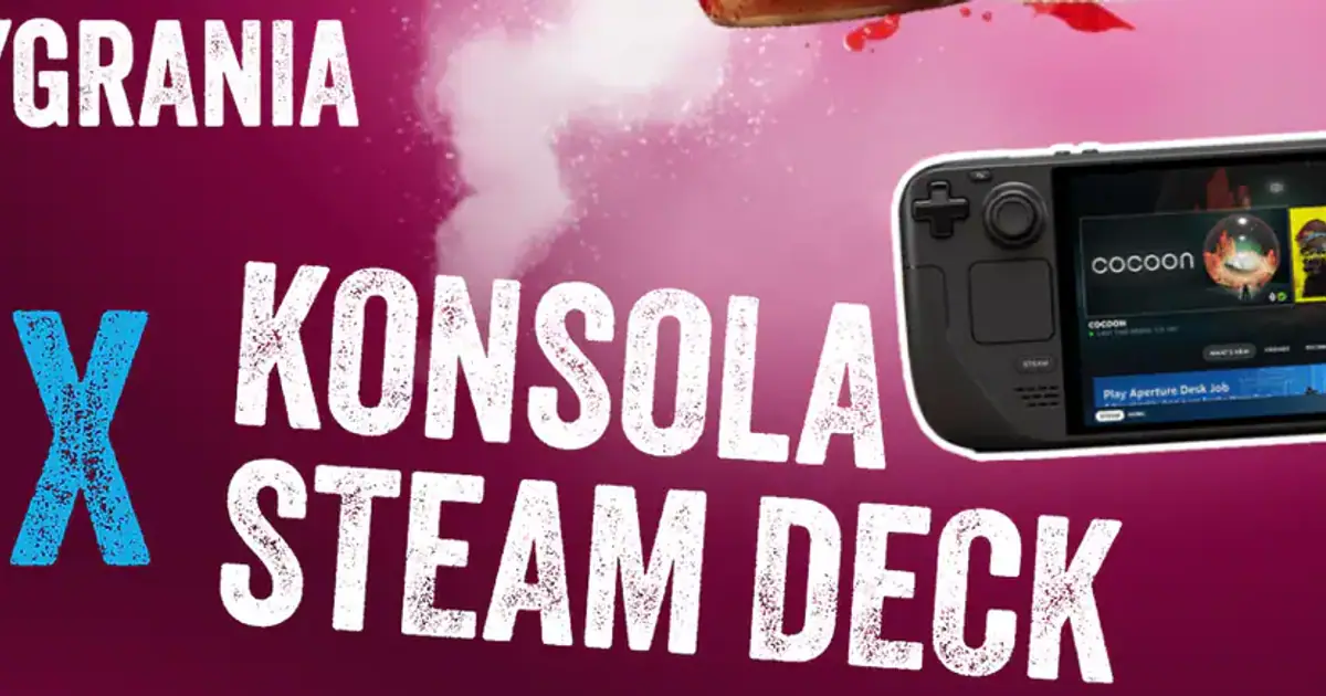 Wygraj Steam Deck w konkursie Garage i Żabki do 20 sierpnia