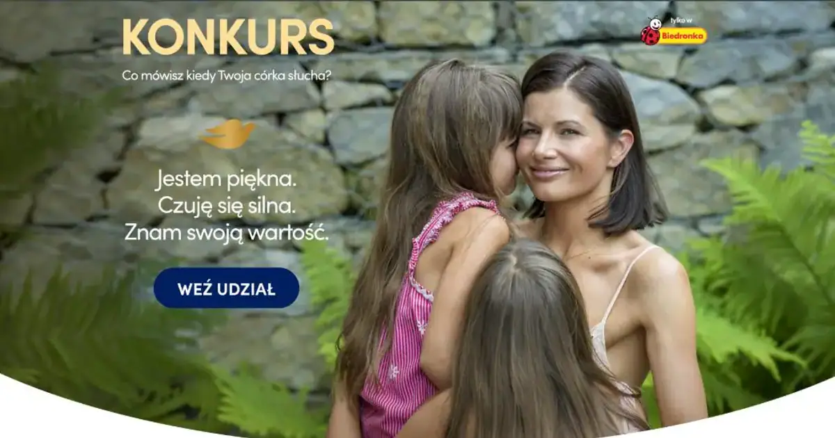 Wygraj 10 000 zł i bransoletki w konkursie Dove x Biedronka