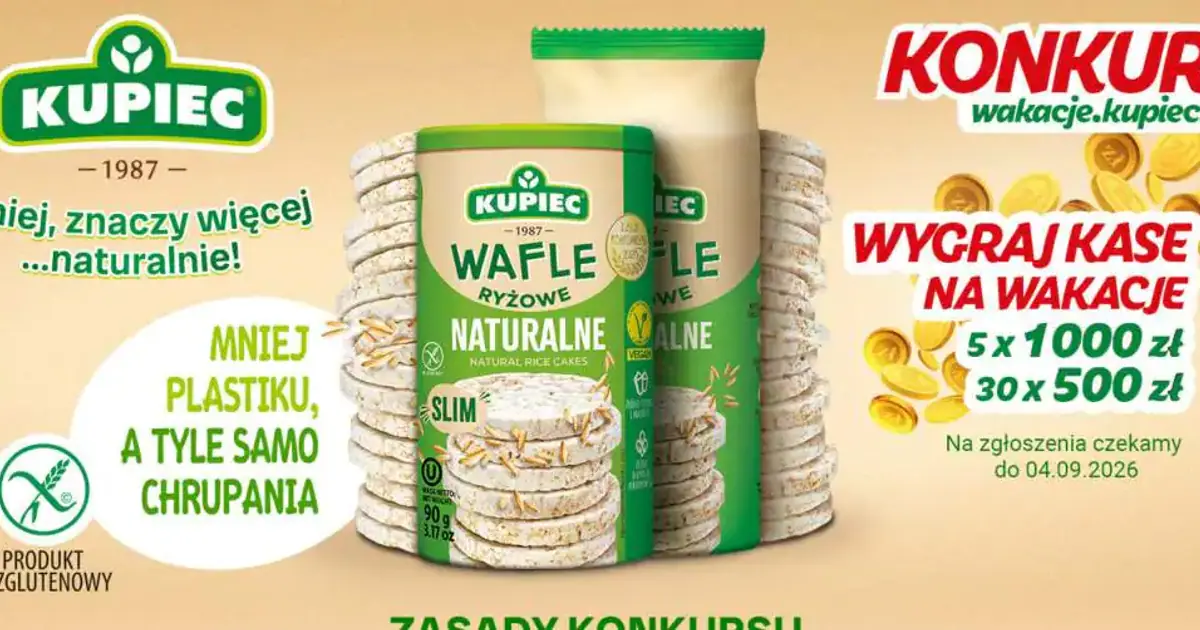 Wygraj do 1000 zł w konkursie Kupiec na wakacyjne zdjęcie