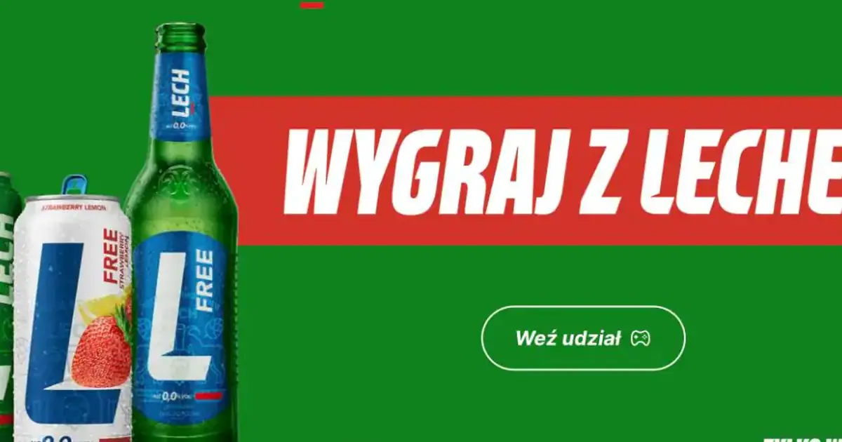 Wygraj deskę SUP lub bon do Lidla w konkursie Lech