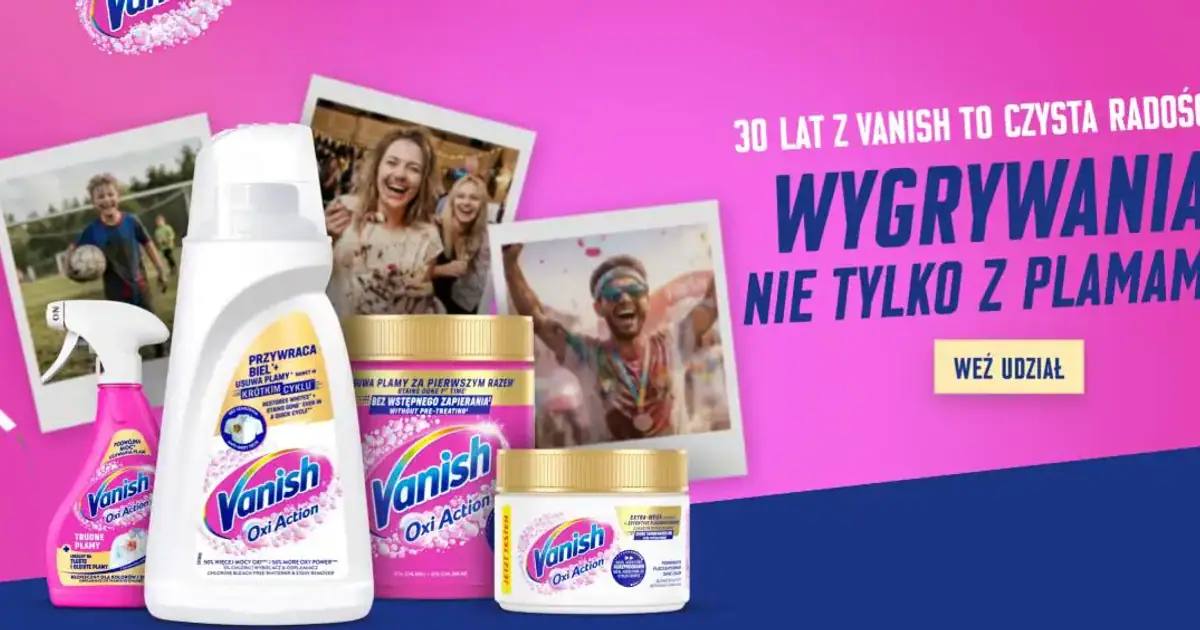 Wygraj 5556 zł i nagrody Philips w konkursie Vanish do 30 września