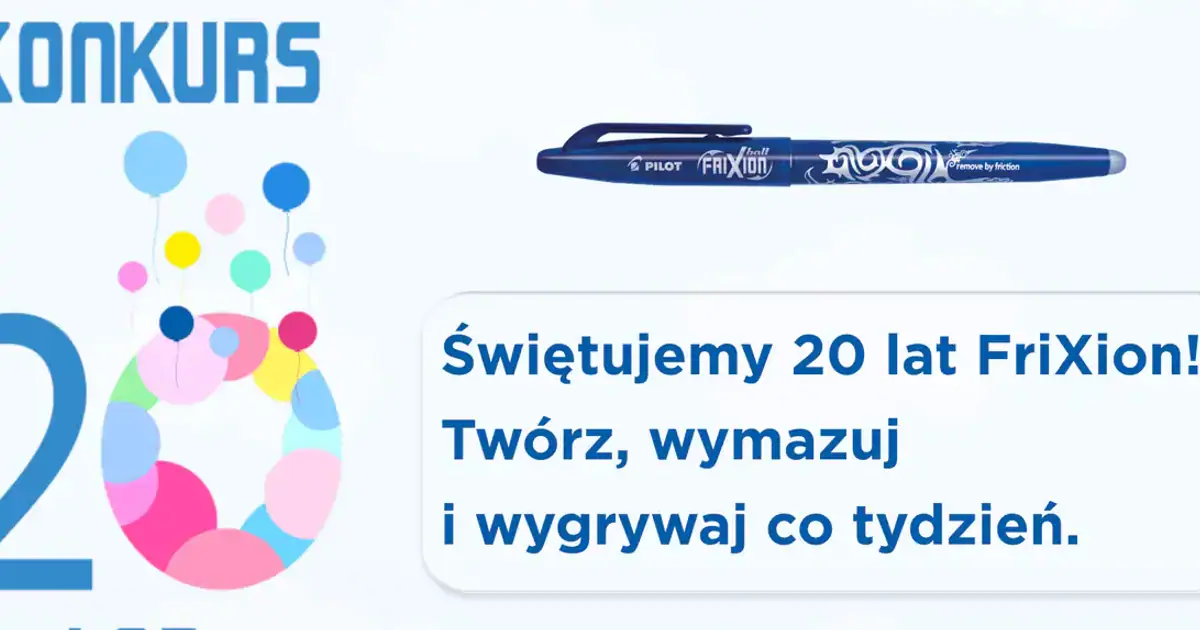 Wygraj bilety do Energylandii w konkursie FriXion do 30 września