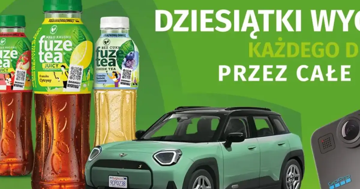 Wygraj Mini Aceman E i GoPro. FuzeTea prowadzi loterię do 30 września