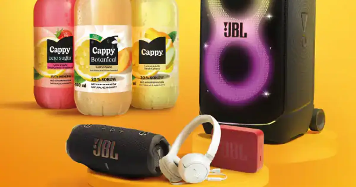 Wygraj sprzęt JBL z Cappy. Akcja trwa do 30 września 2026 roku
