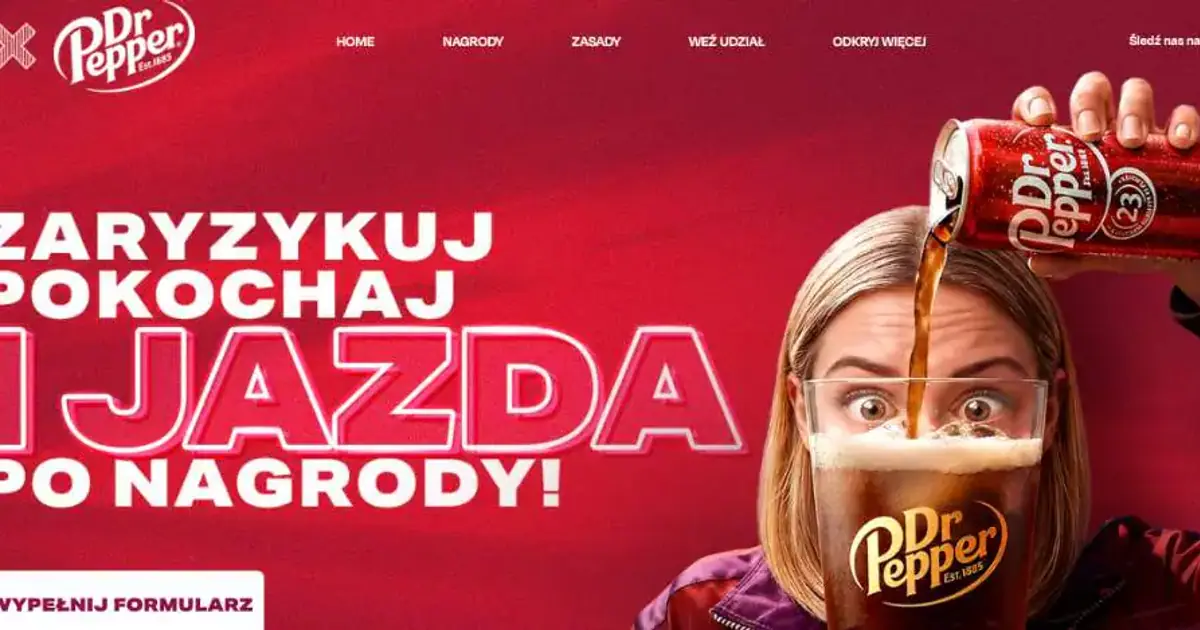 Wygraj 23 000 zł w konkursie Dr Pepper i Lidl do 19 września