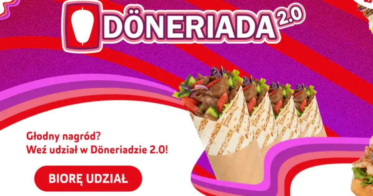 Wygraj 10 000 zł w loterii Berlin Döner Kebap do 30 września