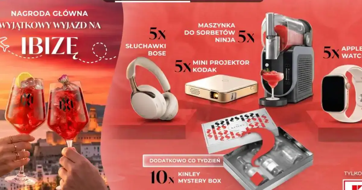 Wygraj wyjazd na Ibizę z Kinley. Loteria trwa do 30 września