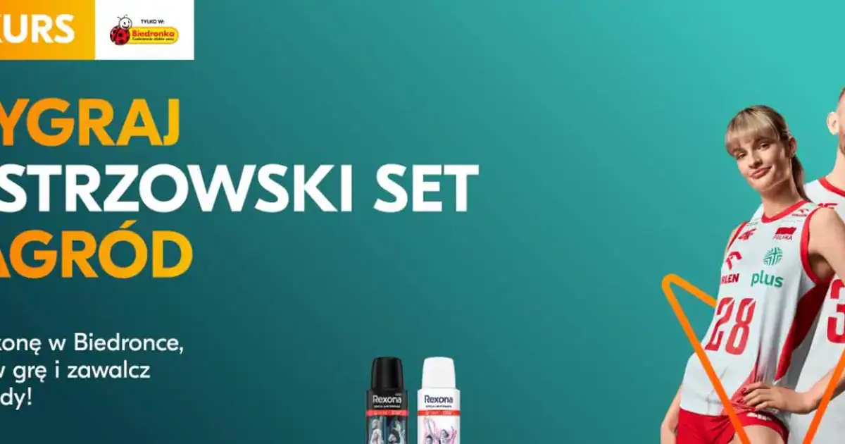 Wygraj 10 000 zł na mecze siatkówki w konkursie Rexona