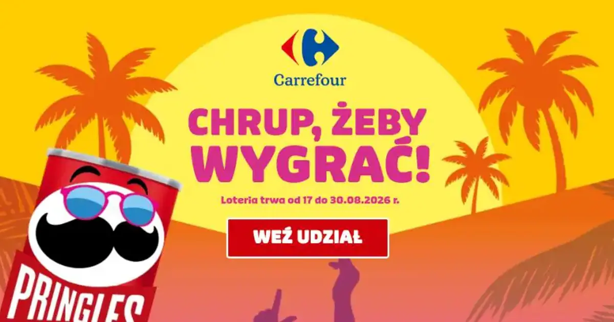 Wygraj e-bon Carrefour za zakupy Pringles. Akcja trwa do 23 października