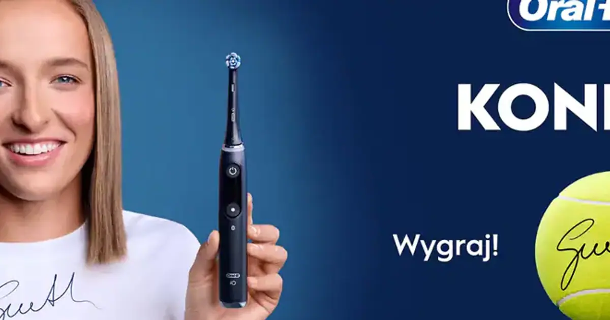 Wygraj piłkę z autografem Igi Świątek w konkursie Oral-B iO