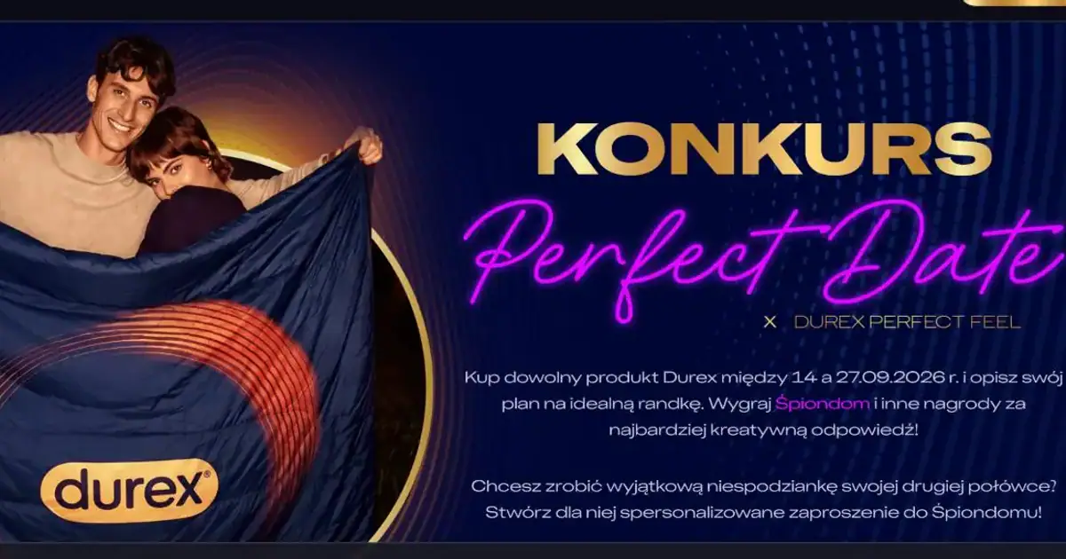 Wygraj śpiwór i bony w konkursie Durex do 27 września