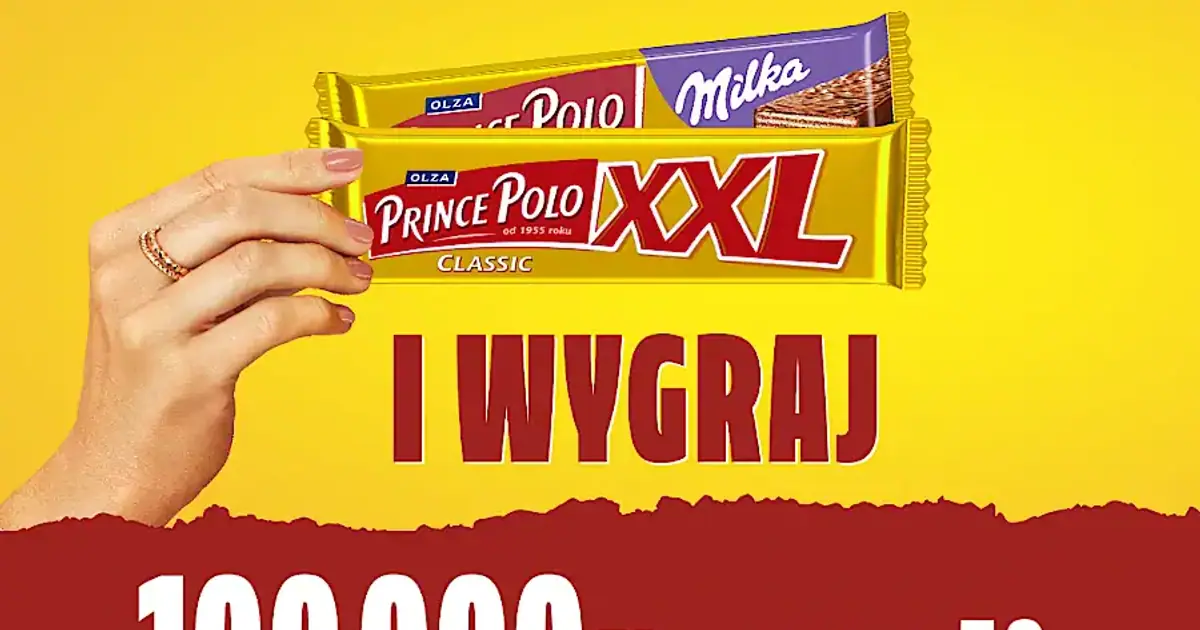 Wygraj 100 000 zł w loterii Prince Polo do 25 listopada